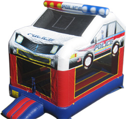 Police Car Bounce (15' x 15' - PF)